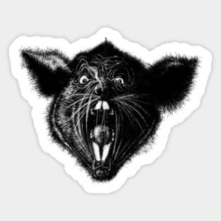 Rat Face Sticker